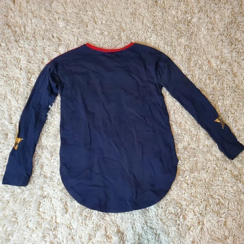 GAP KIDS Girl Power Long Sleeve Shirt - Size Small (6-7)